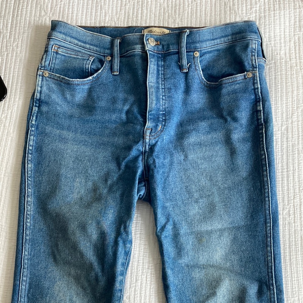 Madewell 10” High Rise Skinny Crop Jeans